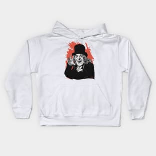 Lon Chaney - An illustration by Paul Cemmick Kids Hoodie